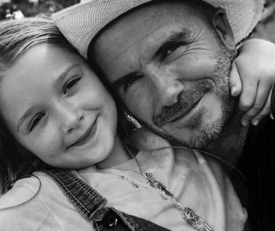 Мимими дня: новое фото Дэвида Бекхэма с дочкой