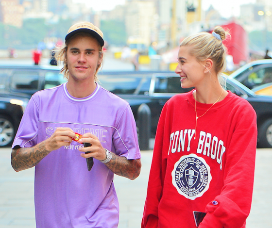 Сладкая парочка: Джастин Бибер и Хейли Болдуин на свидании в Нью-Йорке