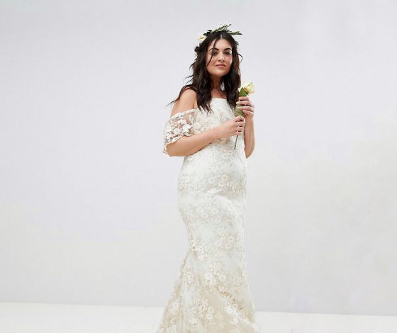 Топ-15 свадебных платьев для беременной невесты