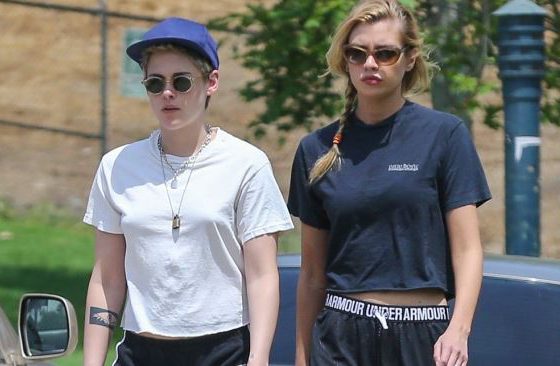 Счастливы вместе: Кристен Стюарт и Стелла Максвелл на свидании