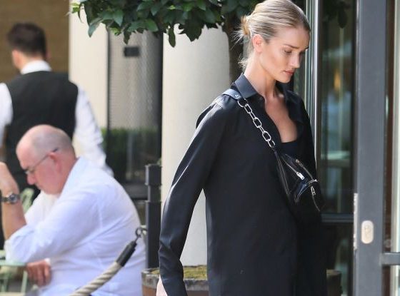 Красота! Роузи Хантингтон-Уайтли с сыном в Лос-Анджелесе