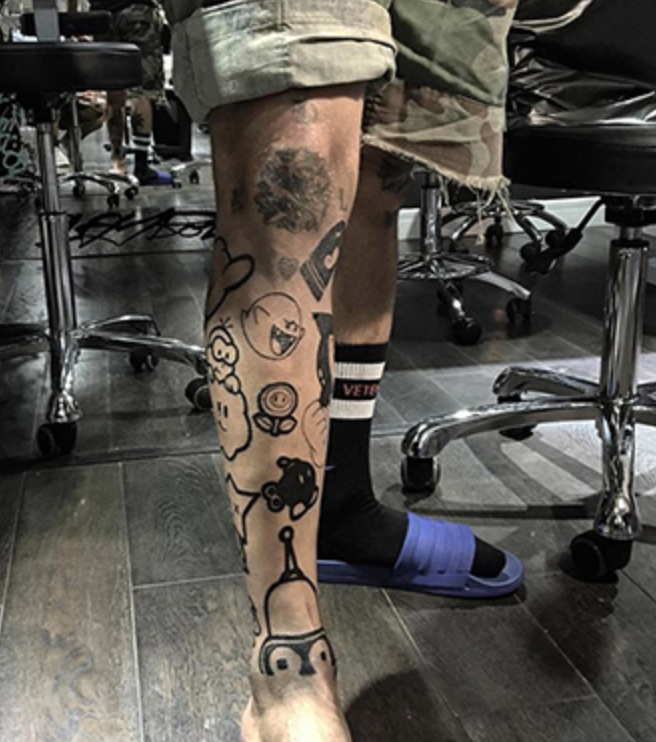 Татуировки Егора Крида: изображение какого легендарного артиста набито на теле певца