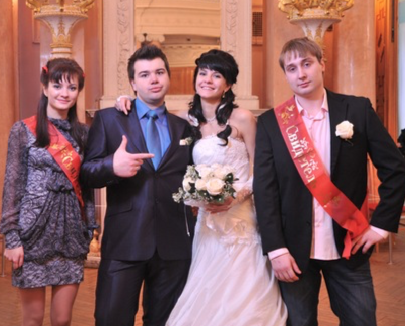Свадьба Михаила Казакова  (фото из личного архива актера)