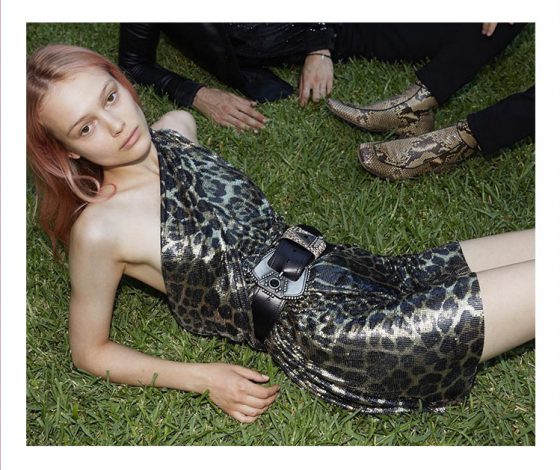 Почему надо подписаться на дочь российского художника из рекламной кампании Saint Laurent?