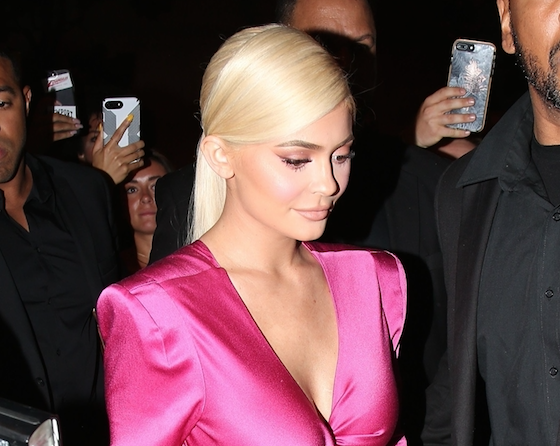 Кайли Дженнер на запуске своей коллекции для аdidas