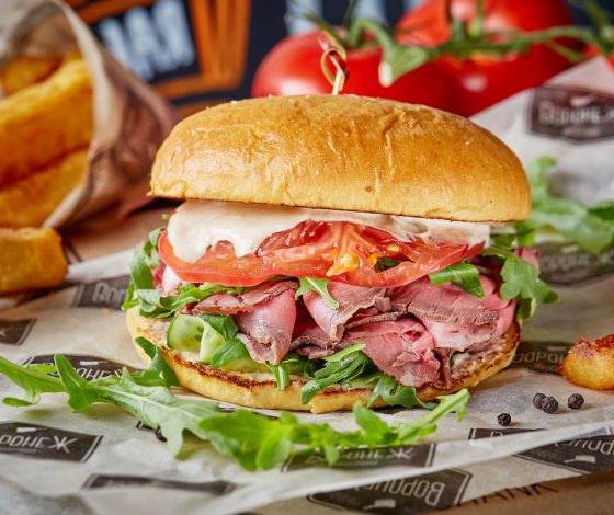 Ресторан «Воронеж»: сразу 5 новых бургеров