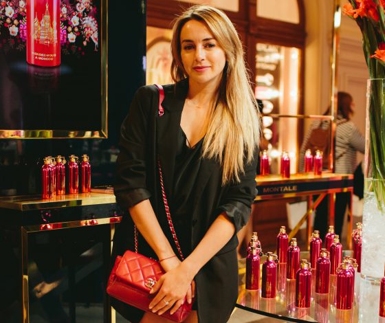 Анжелика Каширина, Антон Лаврентьев и Белла Потемкина на презентации нового аромата Montale Rendez Vous a Moscou