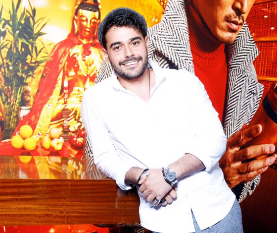 Микаэл Арамян, Мурад Османн и Николай Зверков на презентации новой коллекции Suitsupply 