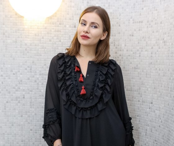 Тата Бондарчук, Евгения Линович и Дарья Михалкова на презентации новых коллекций Fashion Inсubator