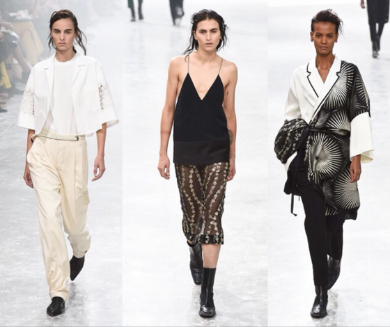 Идеальные брюки и казаки на показе Haider Ackermann