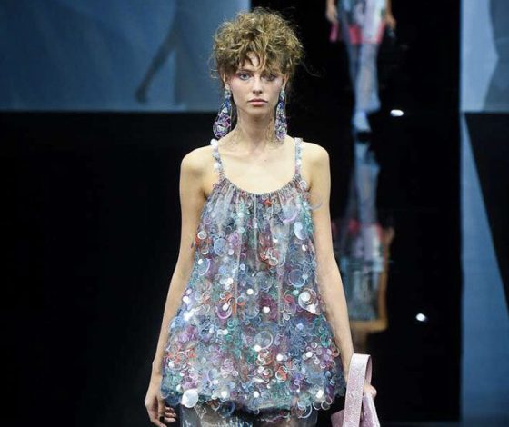Все очень плохо: тюль и химзавивка на показе Giorgio Armani