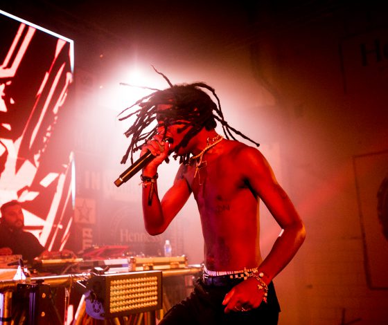 Британский музыкант Bakar зажег на вечеринке в Москве 