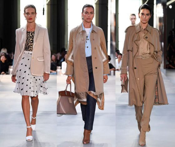 Первая коллекция Риккардо Тиши для Burberry: Ирина Шейк, Наталья Водянова и Кендалл Дженнер на подиуме!