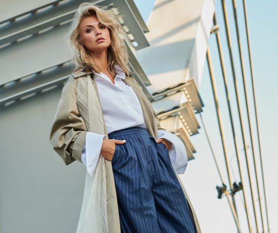 Идеальный гардероб на осень: тренчи, костюмы и платья-миди