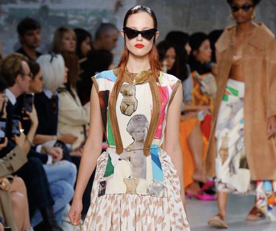 Самые модные (треугольные) очки следующего сезона на показе Marni