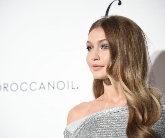 Ирина Шейк, Хейли Болдуин и Джиджи Хадид на премии Daily Front Row’s Fashion Media Awards