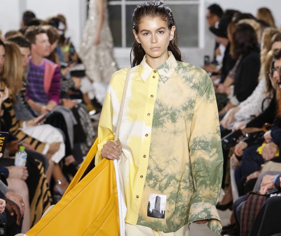 Кайя Гербер на подиуме! Смотри показ Proenza Schouler здесь!