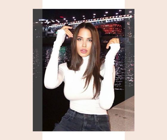 Мастхэв на осень: сколько стоит водолазка-боди как у Насти Решетовой?