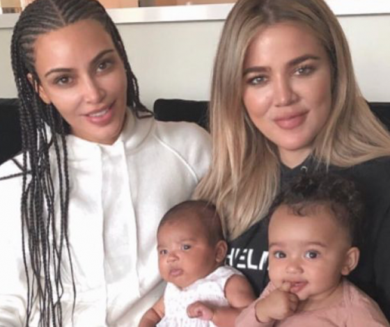 Сколько лайков собирают фото детей семейства Кардашьян?