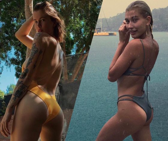 Айрленд или Хейли Болдуин: голосуй, у кого лучше фигура!