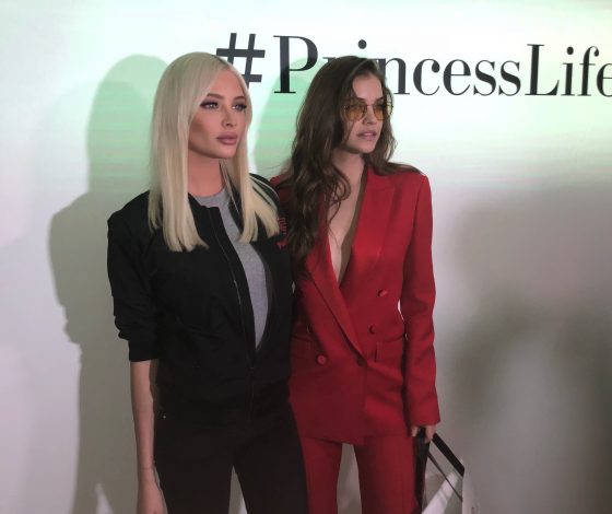 Алена Шишкова, Барбара Палвин и Тата Бондарчук на вечеринке Nina Ricci