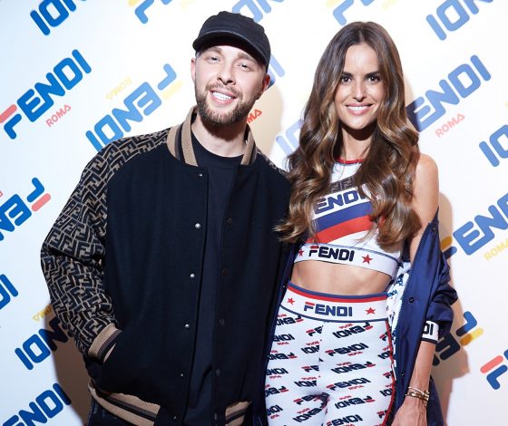 Изабель Гулар, Егор Крид, Ляйсан Утяшева и Анна Седокова на вечеринке Fendi Mania