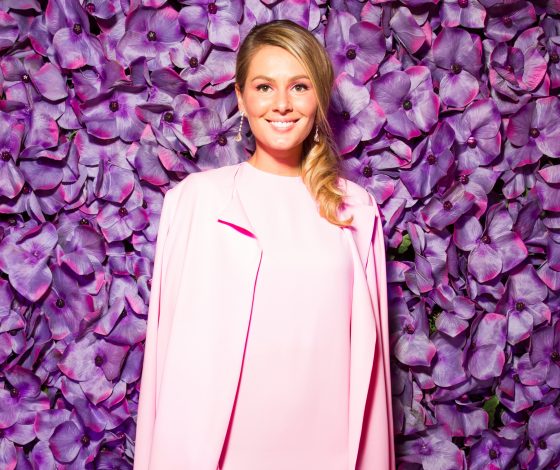 Мария Кожевникова, Наталья Подольская и Жанна Мартиросян на показе Humariff