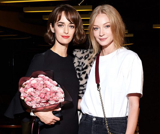 Ольга Зуева, Данила Козловский и Светлана Ходченкова на премьере фильма «На районе»