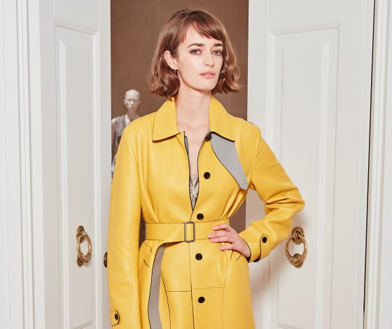 Ольга Зуева, Полина Гагарина и Юлианна Караулова на коктейле Bottega Veneta