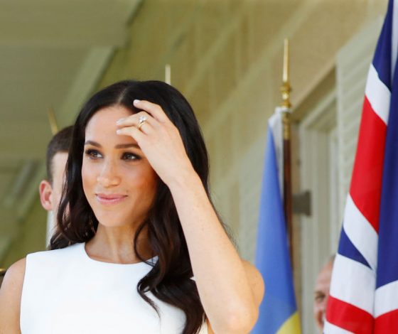 Будущие родители: выход принца Гарри и беременной Меган Маркл в Австралии