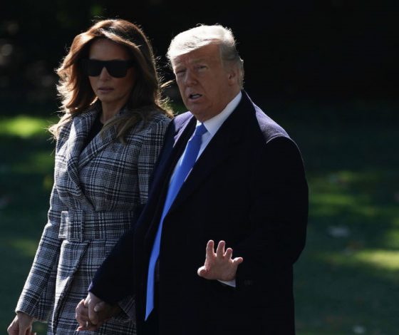 Новый выход: Мелания и Дональд Трамп посетили траурную церемонию в Питтсбурге