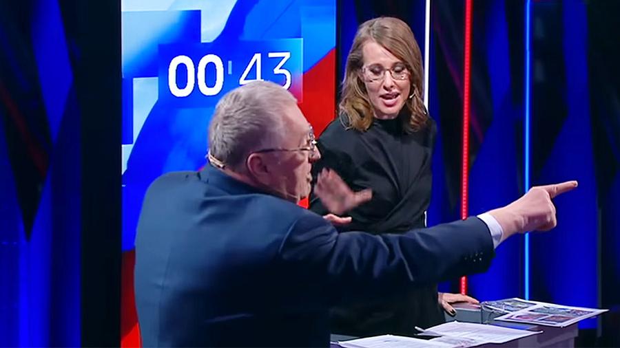 Видео дебаты жириновский