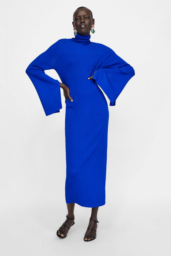 Трикотажное платье Zara, 2999 p. (zara.com)