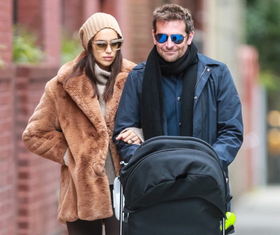 Не можем налюбоваться! Новый выход Ирины Шейк и Брэдли Купера с дочкой