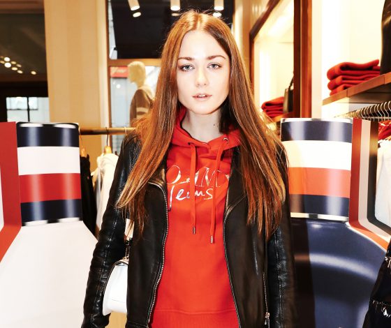 Ингрид Олеринская, Иван Чуйков и Дарья Михалкова на презентации ароматов Tommy Now и Tommy Girl Now