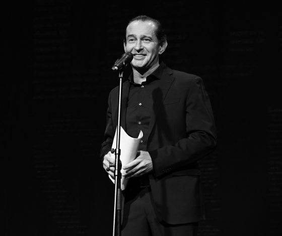 Константин Хабенский, Максим Матвеев и Александр Цыпкин на гала-концерте «БеспринцЫпных чтений»