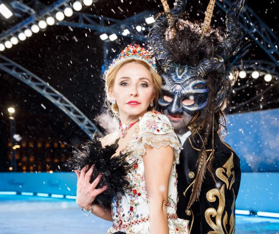 Татьяна Навка, Андрей Малахов и Жасмин на коктейле Chopard Happy Sport Tatiana Navka Edition