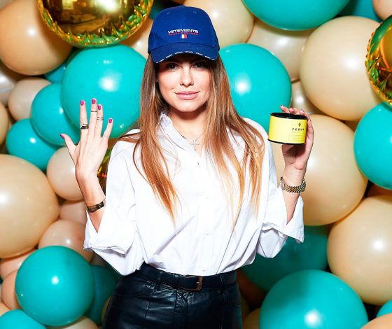 Дарья Клюкина, Алекса и Анжелика Каширина на презентации новой коллекции гель-лаков Fedua