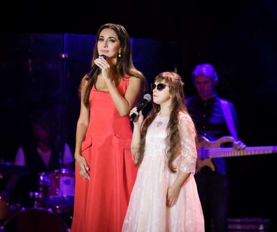 Зара выступила на благотворительном концерте в Санкт-Петербурге