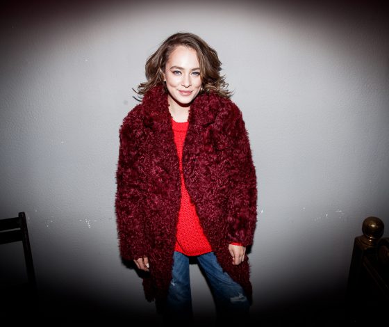 Аглая Тарасова и другие звезды на показе Tegin