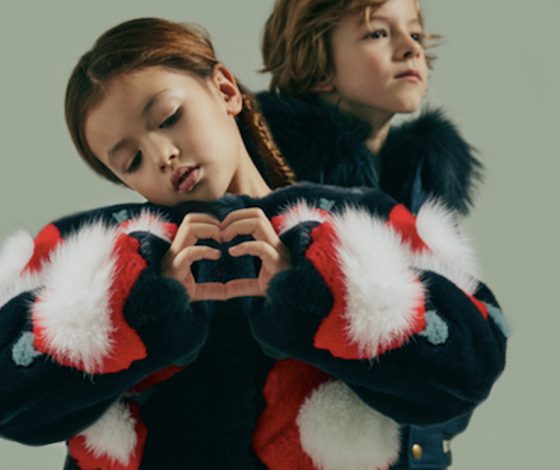 Cтильные и теплые детские шубы, меховые рюкзаки и куртки