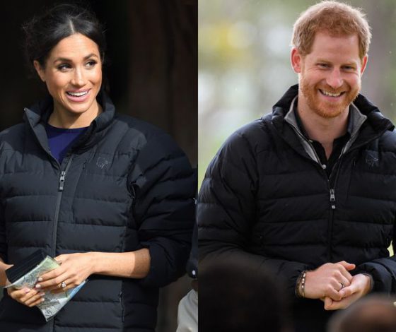 Это очень мило: Меган Маркл в пуховике принца Гарри!