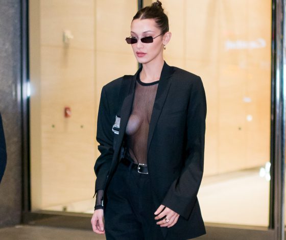 Горячо: очень откровенный выход Беллы Хадид