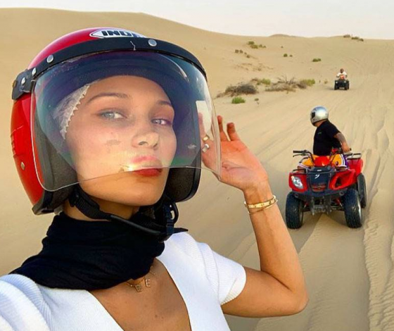 Сколько стоит: новое колье Беллы Хадид