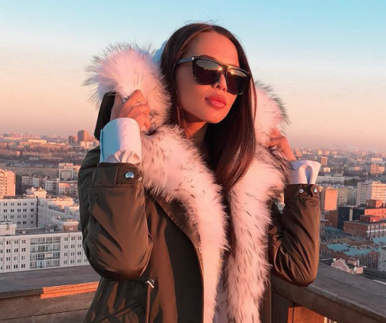 Сколько стоит и где купить парку как у Насти Решетовой?