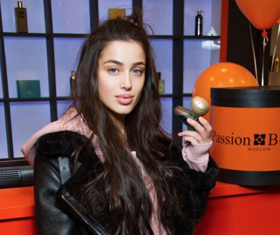 Миранда Шелия, Влад Рамм и Маша Цигаль на презентации в Passion Beauty