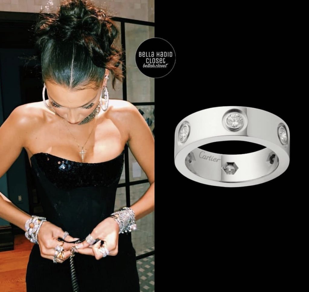 Кольцо Cartier Love 5600 долларов