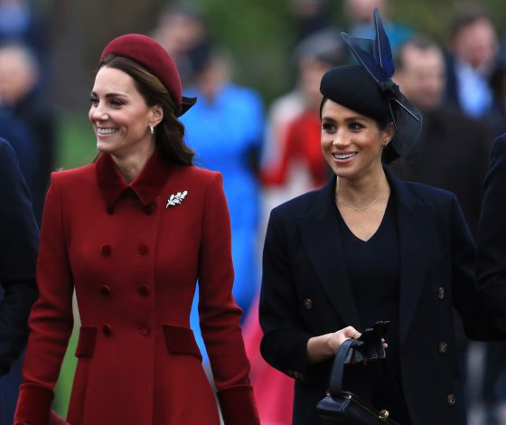 Мир? Как общаются Меган Маркл и Кейт Миддлтон?