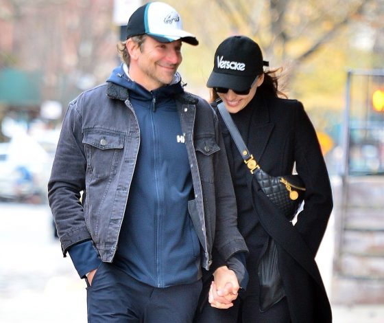 А где же Лея? Брэдли Купер и Ирина Шейк замечены на прогулке