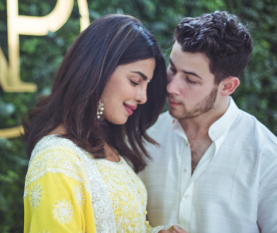 Сияющая кожа и яркие губы: как повторить свадебный макияж Приянки Чопры?